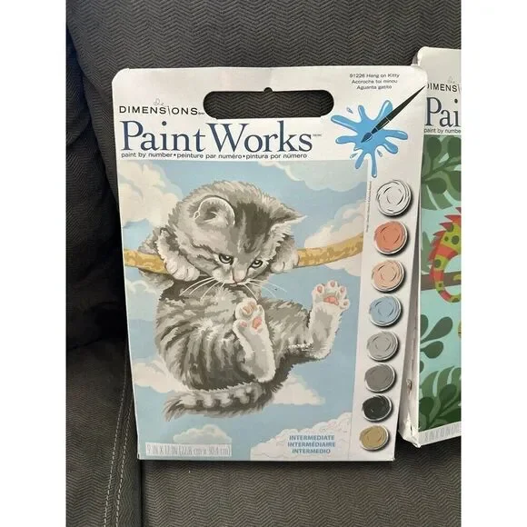 Dimensions paint works 2 sets paint by number - Picture 2 of 7